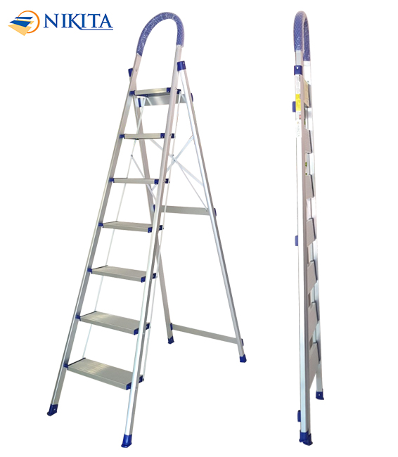 Thang ghế nhôm bậc lớn Nikita NKT-D307