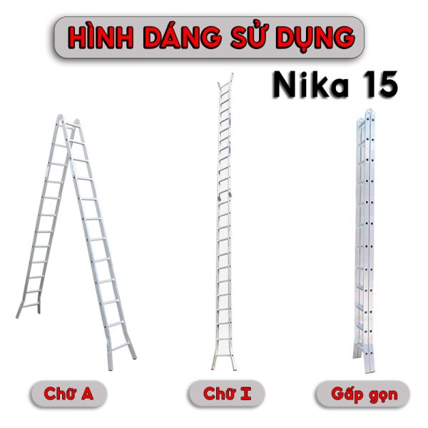 Thang chữ A đa năng Nikita – NIKA 15 - Ảnh 6