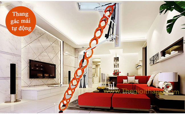 Thang ốp trần tự động NKT-AUT 3000