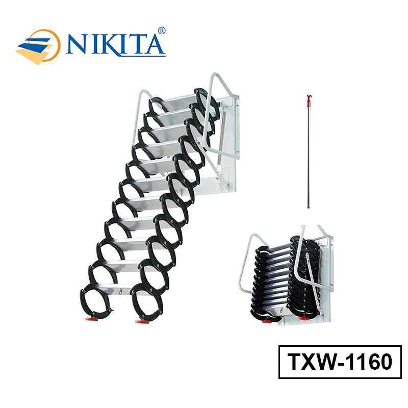 Cầu thang ốp tường Nikita TXW-1160