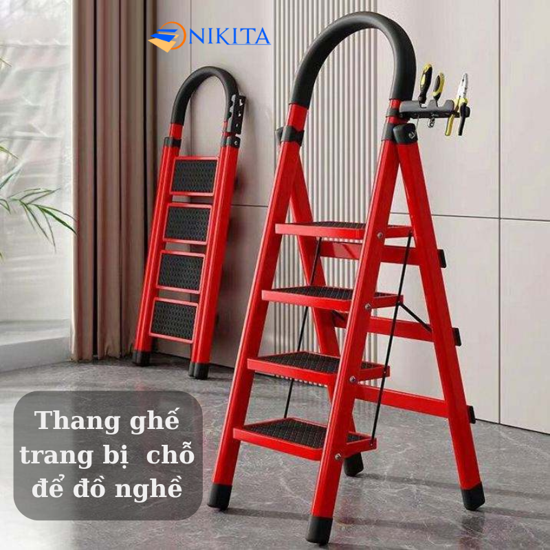 Khung sắt chắc chắn của thang ghế NKT-52