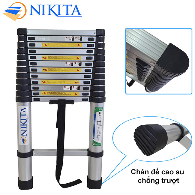 Thang nhôm rút Nikita NKT-TL620 - Ảnh 4