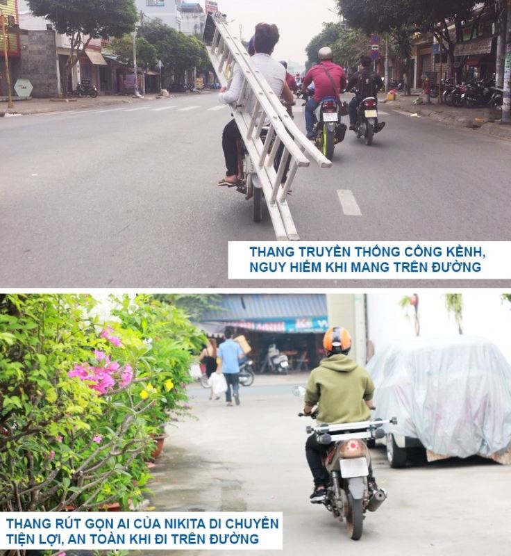 Di chuyển an toàn và tiện lợi