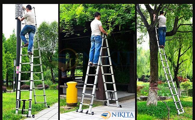 Ứng dụng thực tế thang rút Nikita
