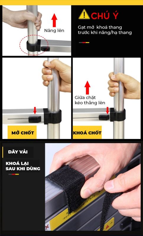 Hướng dẫn sử dụng khóa thang Nikita ID44