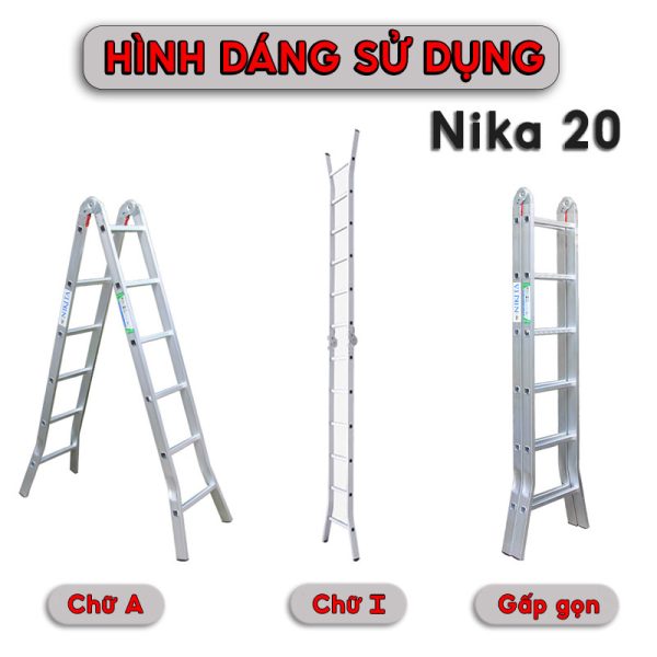 Thang chữ A đa năng Nikita – NIKA 20 - Ảnh 8
