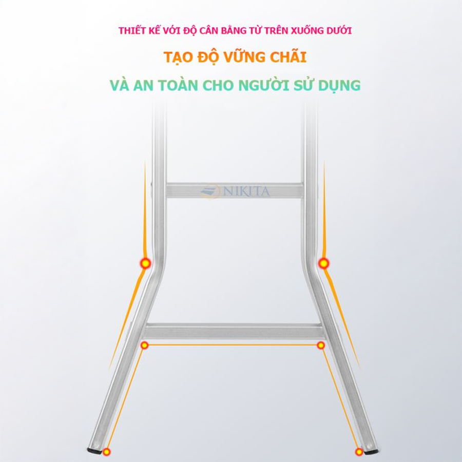 Thang chữ A đa năng Nikita-NIKA 30 - Ảnh 7