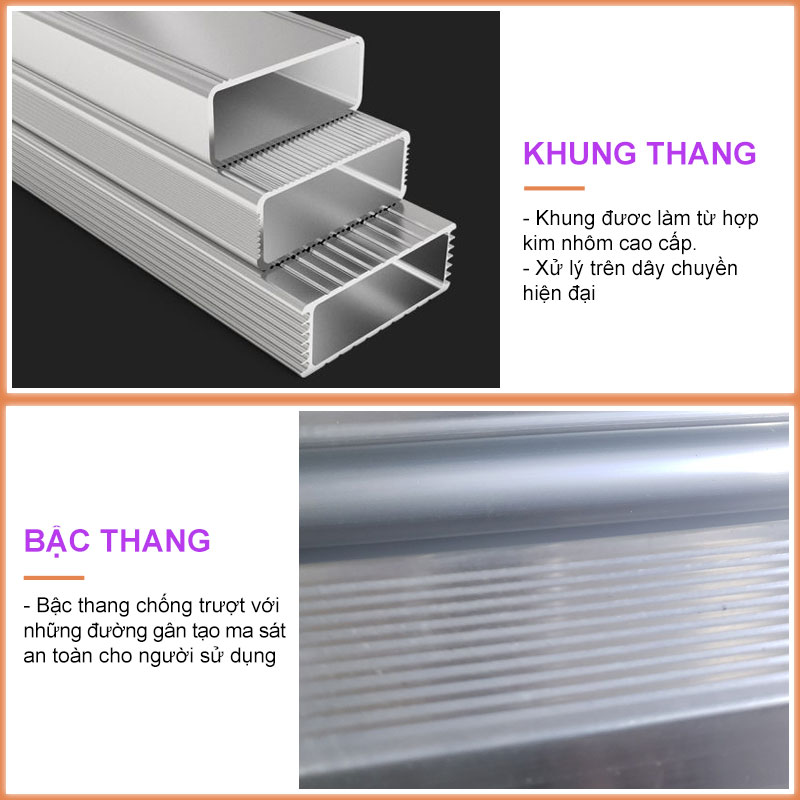 Tổng quan thang nhôm gấp trượt đa năng AM04