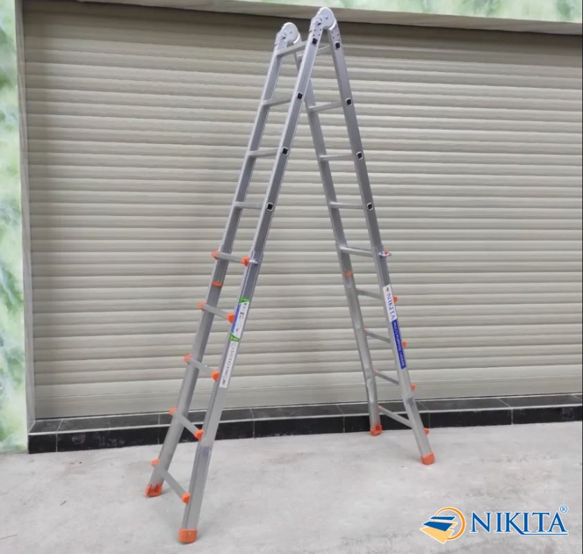 Thang nhôm gấp trượt đa năng AM05 Nikita